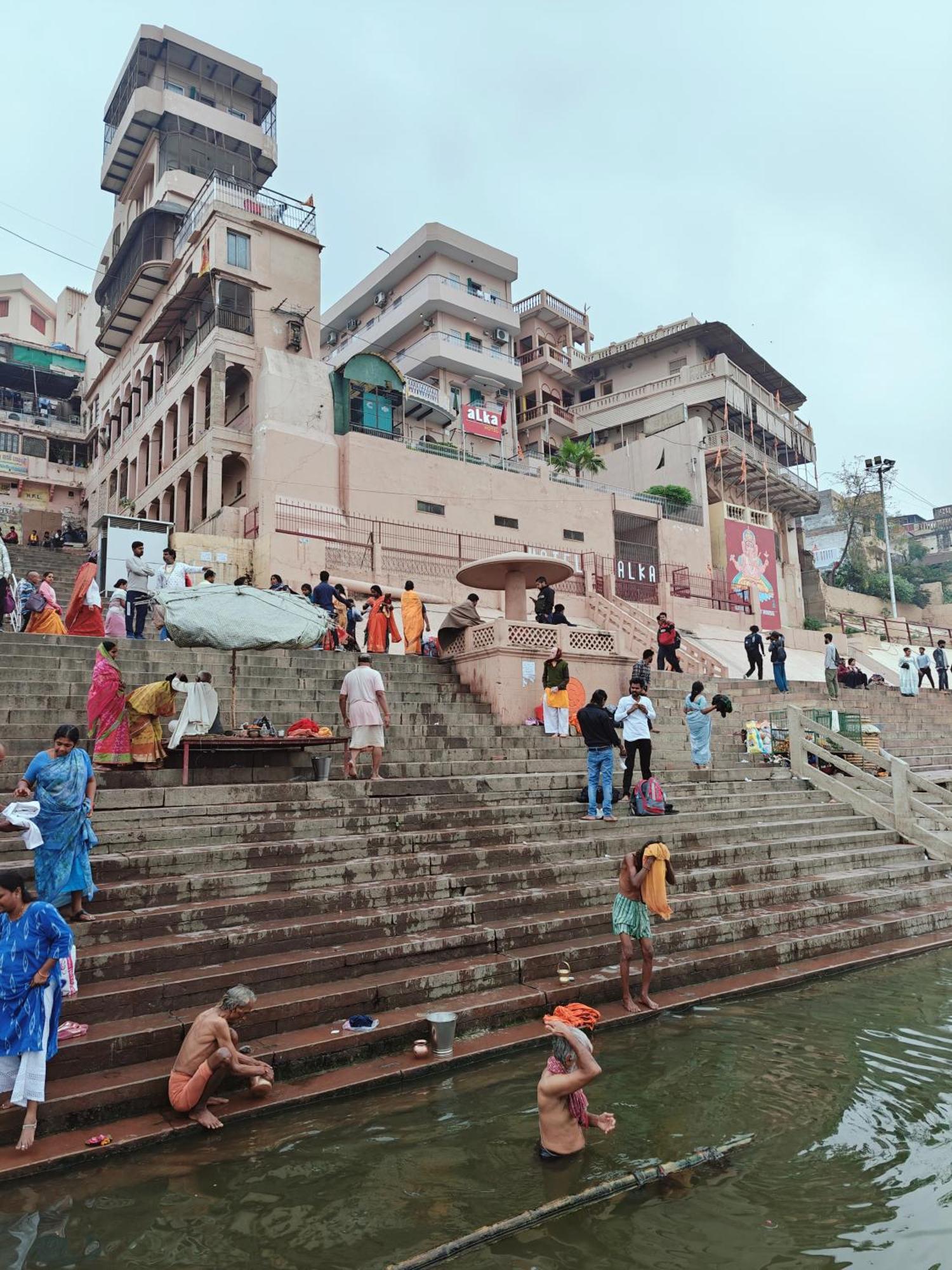 Ferienwohnung Poshtel VNS Varanasi Exterior foto